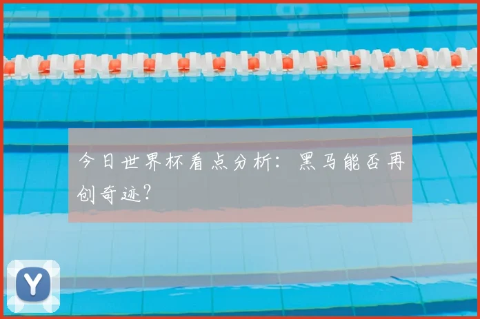 今日世界杯看点分析：黑马能否再创奇迹？